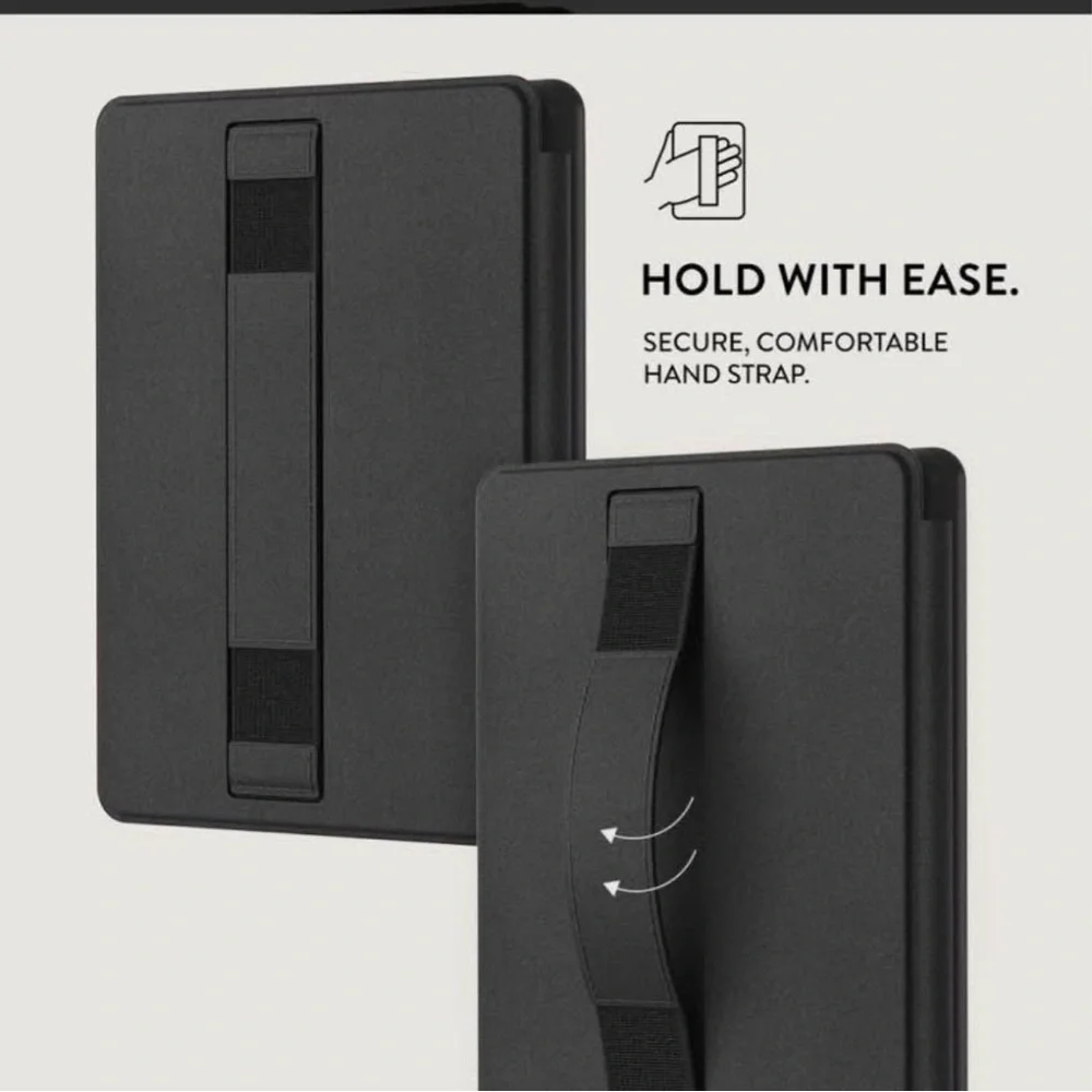 BURGA Black and White Kindle Paperwhite Case